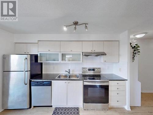 605 - 2015 Sheppard Avenue E, Toronto, ON - Indoor Photo Showing Kitchen With Double Sink