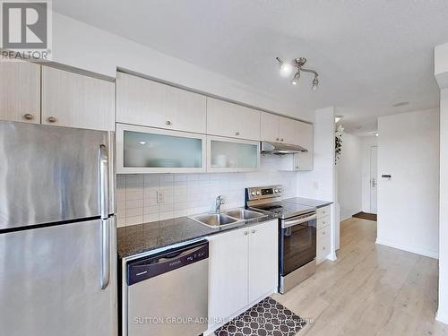 605 - 2015 Sheppard Avenue E, Toronto, ON - Indoor Photo Showing Kitchen With Double Sink