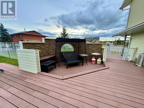 10681 Cottonwood Cresent, Dawson Creek, BC - Outdoor With Deck Patio Veranda With Exterior