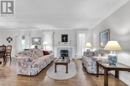 Beautiful Hardwood Floors - 14 - 211 Pine Valley Drive, London, ON - Indoor Photo Showing Living Room With Fireplace