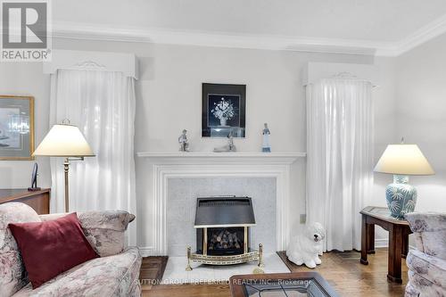 Natural Gas Fireplace - 14 - 211 Pine Valley Drive, London, ON - Indoor Photo Showing Living Room With Fireplace