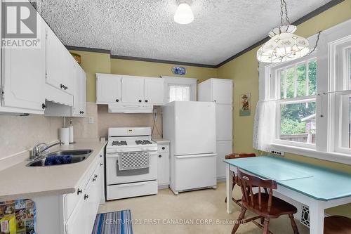 54 Victor Street, London, ON - Indoor Photo Showing Kitchen With Double Sink