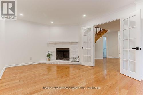 125 Green Bush Crescent, Vaughan, ON - Indoor With Fireplace