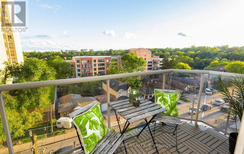 603 - 2088 Lawrence Avenue W, Toronto, ON - Outdoor With Balcony With View