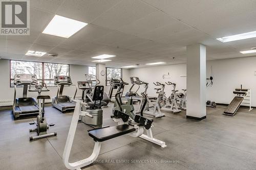 1804 - 1515 Lakeshore Road E, Mississauga, ON - Indoor Photo Showing Gym Room