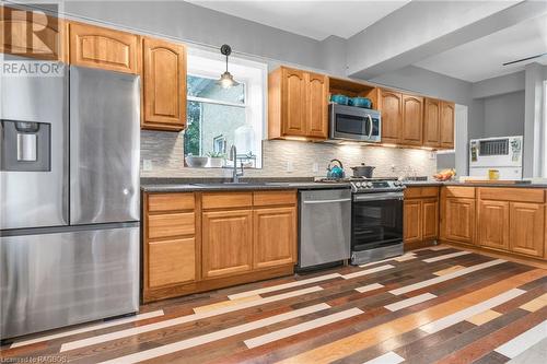 3 Clarke Street S, Clifford, ON - Indoor Photo Showing Kitchen With Double Sink