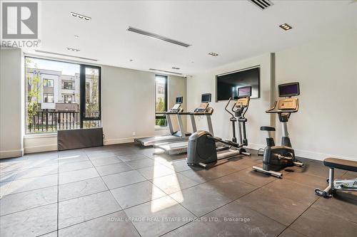 202 - 1440 Clarriage Court, Milton, ON - Indoor Photo Showing Gym Room