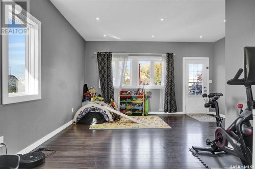 207 Drysdale Street, Rouleau, SK - Indoor Photo Showing Gym Room