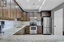 207 Drysdale Street, Rouleau, SK  - Indoor Photo Showing Kitchen With Double Sink With Upgraded Kitchen 