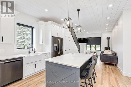 4378 County 124 Road, Clearview, ON - Indoor Photo Showing Kitchen With Stainless Steel Kitchen With Upgraded Kitchen