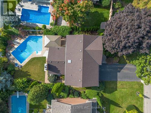 1882 Sherwood Forrest Circle, Mississauga, ON - Outdoor With In Ground Pool