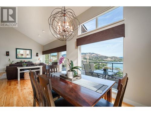 8617 Fitzmaurice Drive, Coldstream, BC - Indoor Photo Showing Dining Room