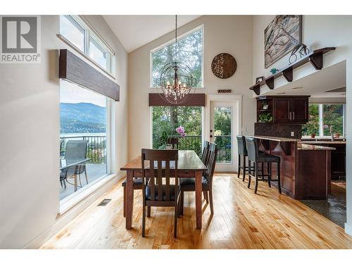 8617 Fitzmaurice Drive, Coldstream, BC - Indoor Photo Showing Dining Room