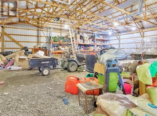 21166 Erie Street South, Wheatley, ON - Indoor Photo Showing Garage