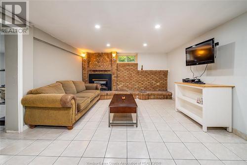 12613 Dillon Drive, Tecumseh, ON - Indoor Photo Showing Other Room With Fireplace