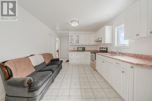 155 Angelene Street, Mississauga, ON - Indoor Photo Showing Kitchen With Double Sink