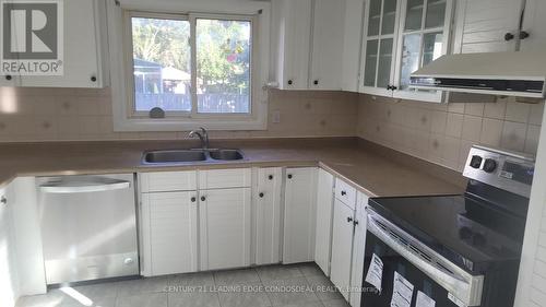 219 Huntsmill Boulevard, Toronto, ON - Indoor Photo Showing Kitchen With Double Sink