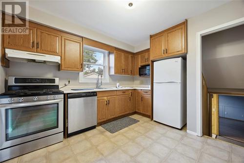 1060 Camelot Crescent, Sarnia, ON - Indoor Photo Showing Kitchen With Double Sink