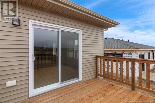 121 Attenborough Drive, Fredericton, NB - Outdoor With Deck Patio Veranda With Exterior