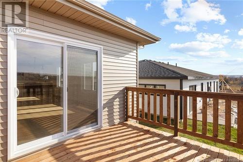 121 Attenborough Drive, Fredericton, NB - Outdoor With Deck Patio Veranda With Exterior