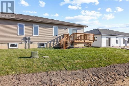 121 Attenborough Drive, Fredericton, NB - Outdoor With Deck Patio Veranda