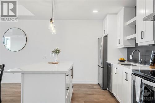 320 Miwate Private Unit#301, Ottawa, ON - Indoor Photo Showing Kitchen With Stainless Steel Kitchen With Upgraded Kitchen