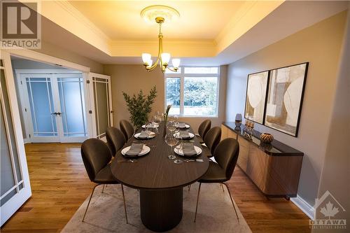 3437 Baskins Beach Road, Ottawa, ON - Indoor Photo Showing Dining Room