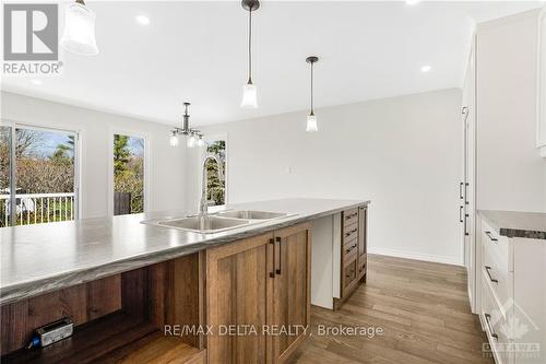 398 Marcel Street, Alfred And Plantagenet, ON - Indoor Photo Showing Kitchen With Double Sink