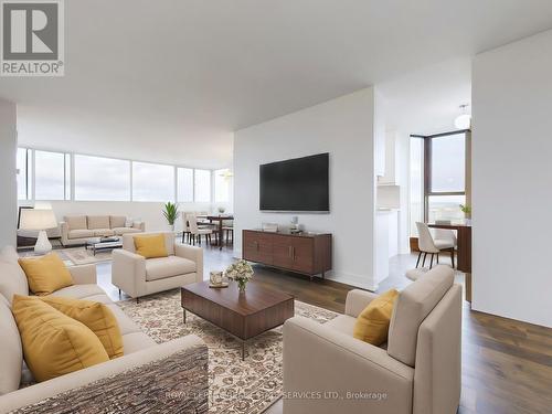 2602 - 80 Antibes Drive, Toronto, ON - Indoor Photo Showing Living Room