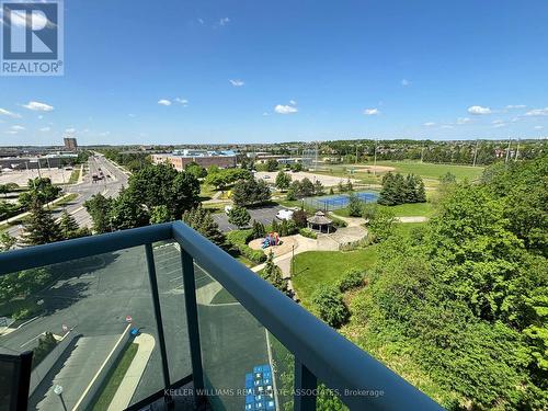 809 - 2585 Erin Centre Boulevard, Mississauga, ON - Outdoor With Balcony With View