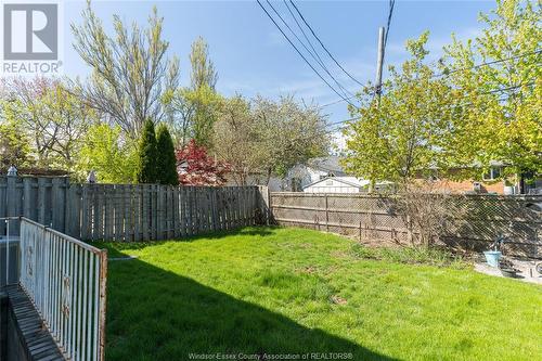 3131 Jefferson Unit# Upper, Windsor, ON - Outdoor With Backyard