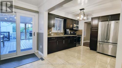 6 Gurr Crescent, Ajax, ON - Indoor Photo Showing Kitchen With Stainless Steel Kitchen