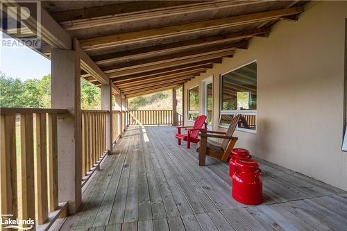 448 Kings Farm Road, Georgian Bay, ON - Outdoor With Deck Patio Veranda With Exterior