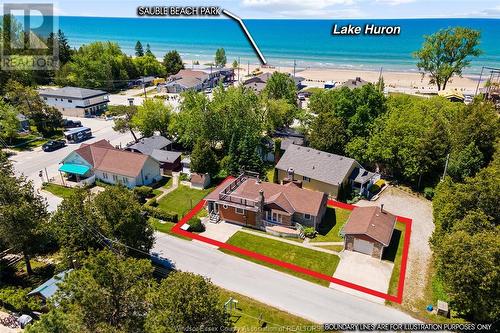 6 Third Avenue North, Sauble Beach, ON - Outdoor With View