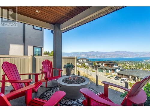 1016 Clarance Avenue, Kelowna, BC - Outdoor With Body Of Water With Deck Patio Veranda With View