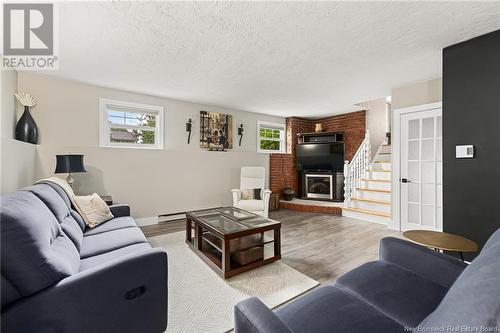 547 Breau Street, Dieppe, NB - Indoor Photo Showing Living Room With Fireplace