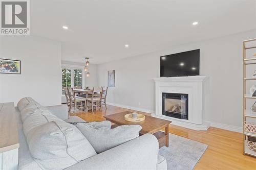 19 Bar Haven Heights, Arnold'S Cove, NL - Indoor Photo Showing Living Room With Fireplace