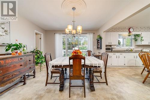 1234 Oxford Avenue, Kingsville, ON - Indoor Photo Showing Dining Room