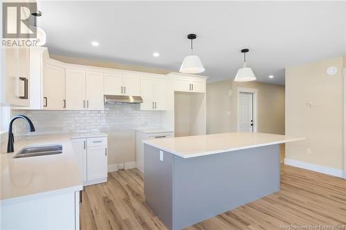 125 Attenborough Drive, Fredericton, NB - Indoor Photo Showing Kitchen With Double Sink With Upgraded Kitchen