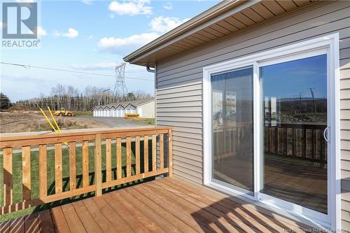 125 Attenborough Drive, Fredericton, NB - Outdoor With Deck Patio Veranda With Exterior