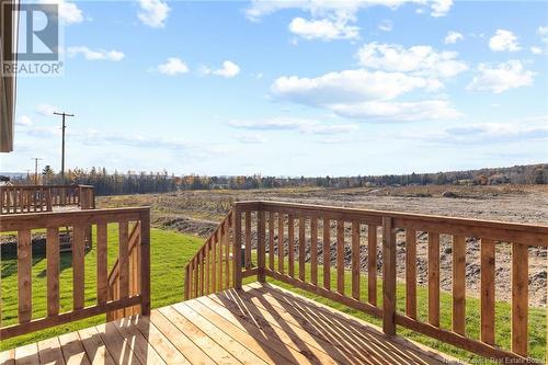 125 Attenborough Drive, Fredericton, NB - Outdoor With Deck Patio Veranda With View