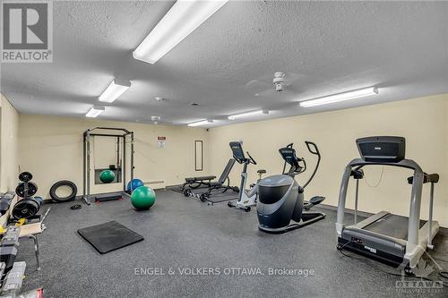 1007 - 1356 Meadowlands Drive E, Ottawa, ON - Indoor Photo Showing Gym Room