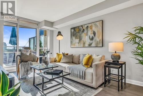 507 - 1 Michael Power Place, Toronto, ON - Indoor Photo Showing Living Room