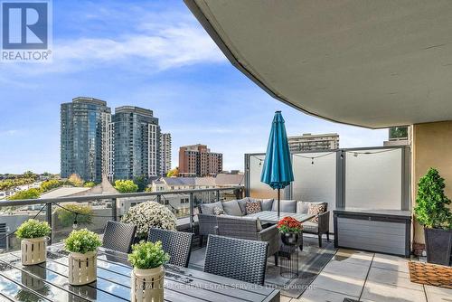 507 - 1 Michael Power Place, Toronto, ON - Outdoor With Balcony With Exterior