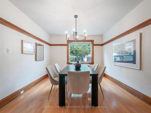 24 Chilton Rd, Toronto, ON - Indoor Photo Showing Dining Room