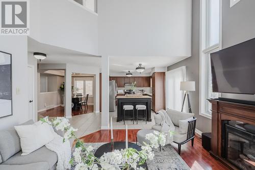 1007 Byronmanor Road, London, ON - Indoor Photo Showing Living Room With Fireplace