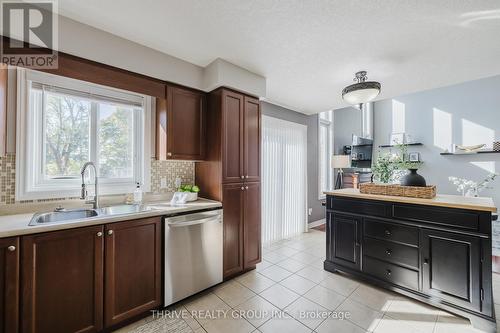 1007 Byronmanor Road, London, ON - Indoor Photo Showing Kitchen With Double Sink