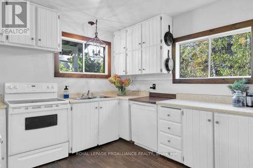 4388 Henderson Road, North Frontenac, ON - Indoor Photo Showing Kitchen With Double Sink