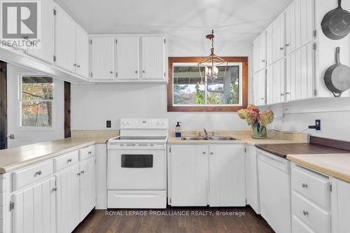 4388 Henderson Road, North Frontenac, ON - Indoor Photo Showing Kitchen With Double Sink