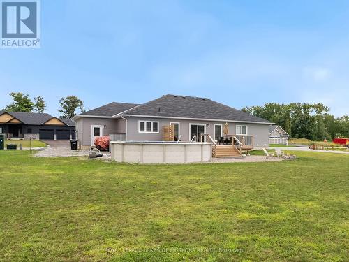 14 Henry Ball Court, Oro-Medonte, ON - Outdoor With Above Ground Pool